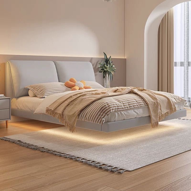 Lumina Float Leather Bed #02