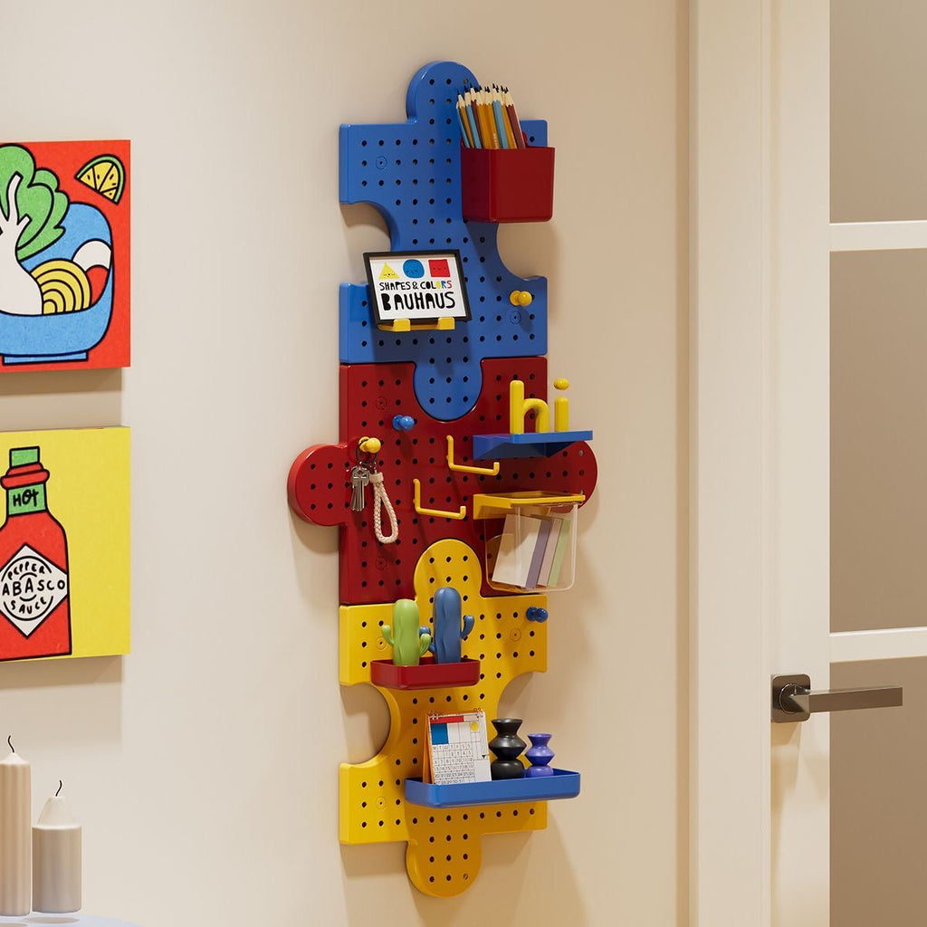 Puzzle pegboard
