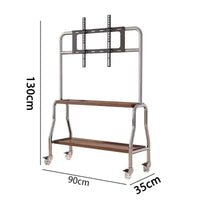 Double Layer Movable TV Stand