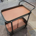 Saddle leather trolley
