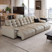 Cloud Leather Electric Sofa