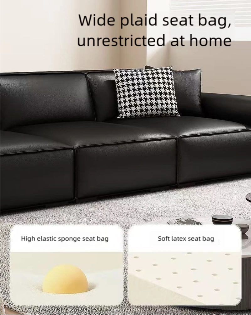 Monolith Leather Sofa #870