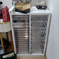 Metal Acrylic Storage Cabinet