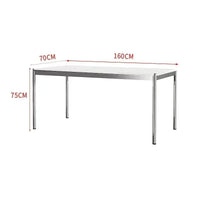 Metallic Pure White Textured Dining Table
