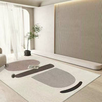 Faux Cashmere Large Carpet Short Pile