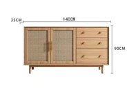 Solid Wood Sideboard#7782
