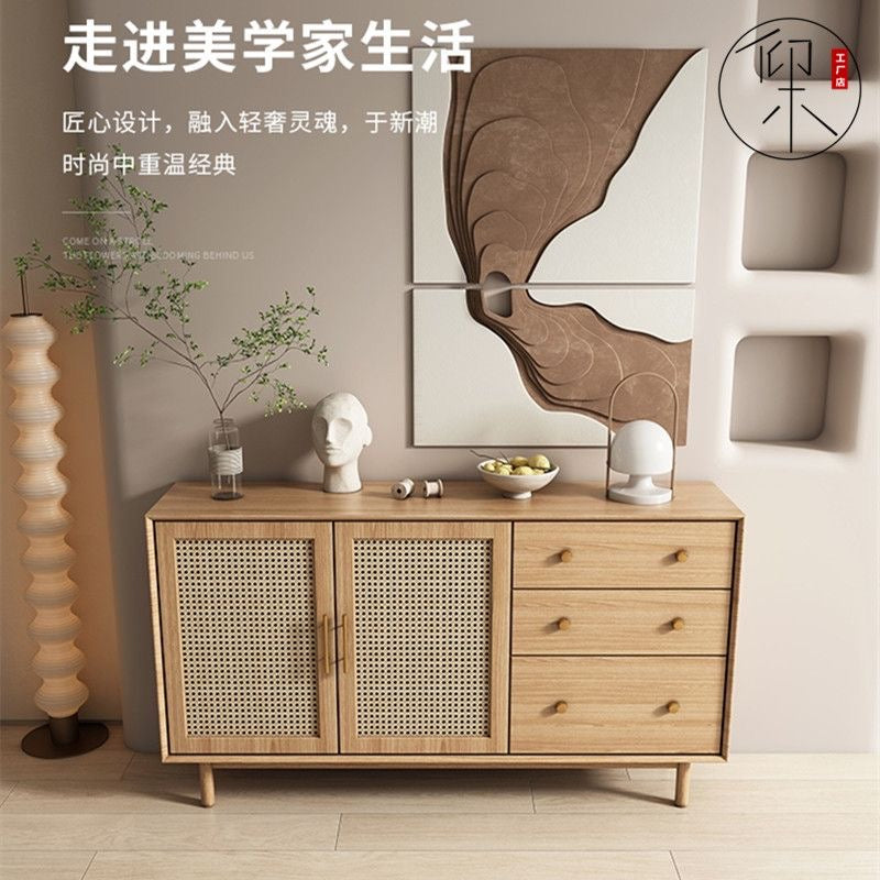 Solid Wood Sideboard#7782