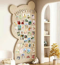 Bear-Shaped Cork Photo Board