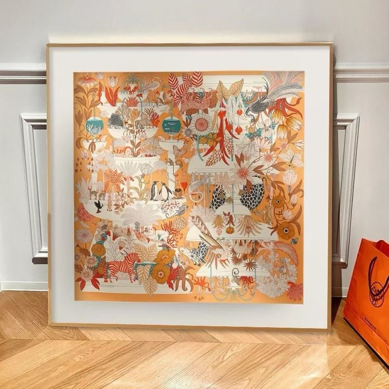 Silk Scarf Picture Frame