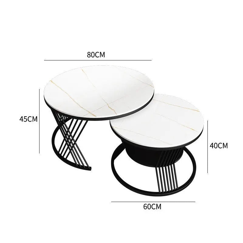Iron Combination Coffee Table