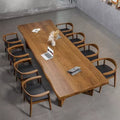 Custom solid wood dining table
