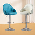 Eco-Leather Liftable Bar Chair