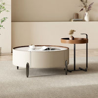 Saddle Leather Coffee Table