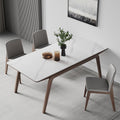 Nordic Edge Ash Wood Dining Table