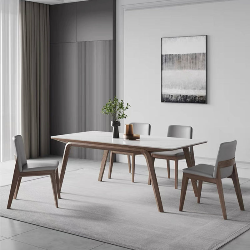 Nordic Edge Ash Wood Dining Table