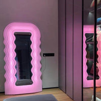 Luminous Wavy Full Body Mirror