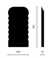 Luminous Wavy Full Body Mirror