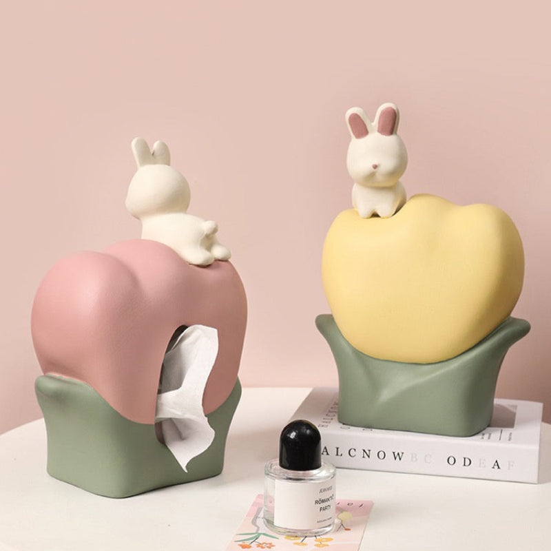 Tulip Bunny Tissue Box