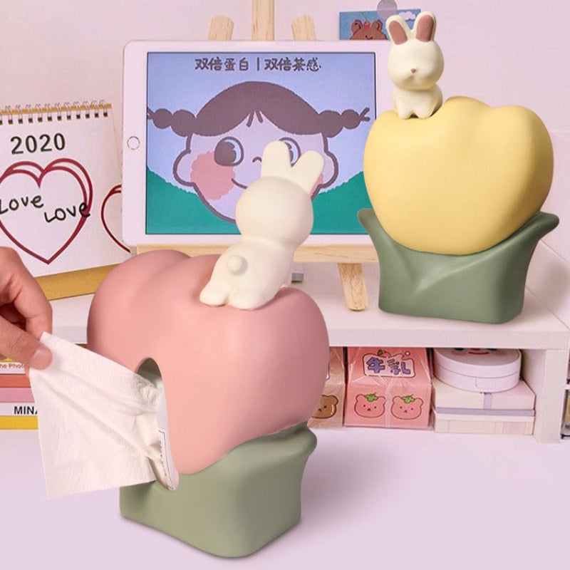 Tulip Bunny Tissue Box