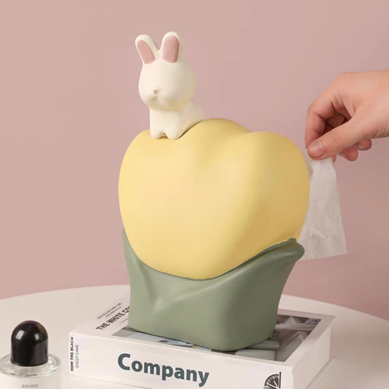Tulip Bunny Tissue Box