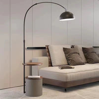 Fishing Floor Lamp With Side Table