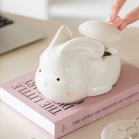 Bunny Charm Ceramic Ashtray