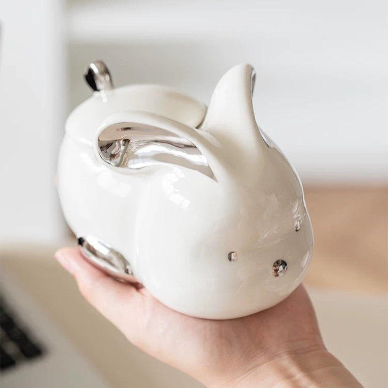 Bunny Charm Ceramic Ashtray