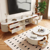Elevate Marble Media Console