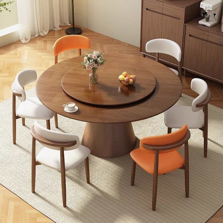 Nordic Elegance Round Dining Table
