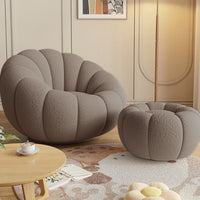 Cozy Pumpkin Lounge Chair