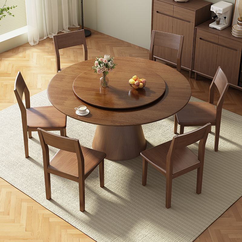 Nordic Elegance Round Dining Table