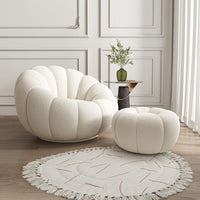 Cozy Pumpkin Lounge Chair