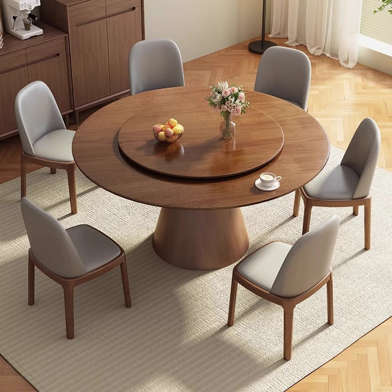 Nordic Elegance Round Dining Table