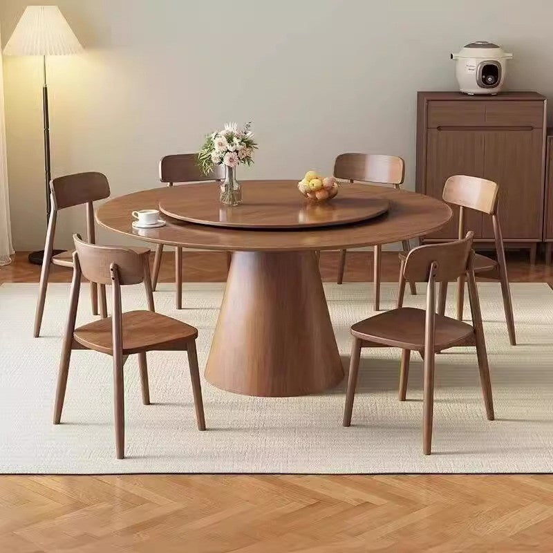 Nordic Elegance Round Dining Table