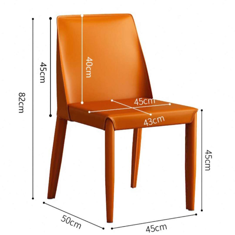 Saddle Luxe Dining Chair