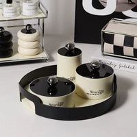 Cream Style Storage Jar Set