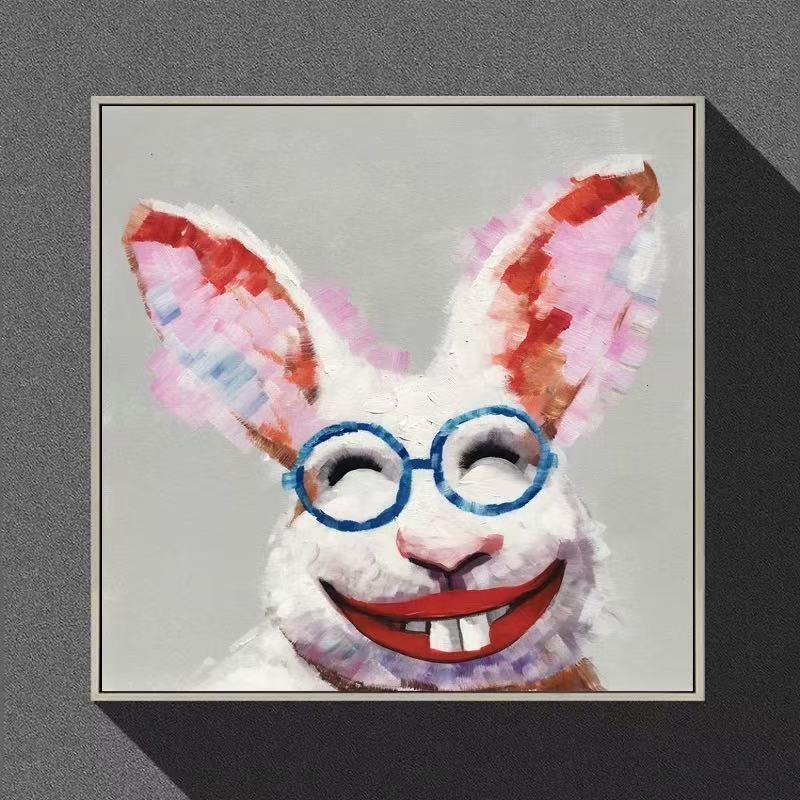Whimsy Pets Hand-Painted Wall Art