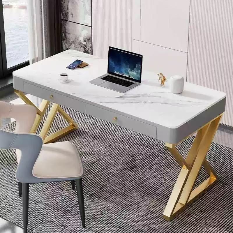Slate Soft-Covered Dressing Table（Chairs, And Mirrors Are Not Included）