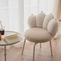 CloudPaw Bouclé Vanity Chair