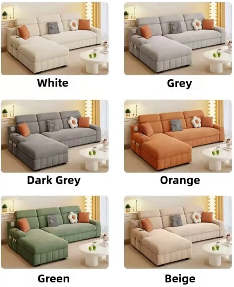 CloudNest Convertible Sofa Bed
