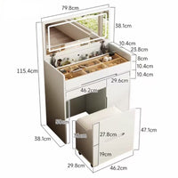 Luna Flip-Top Vanity  dressing table