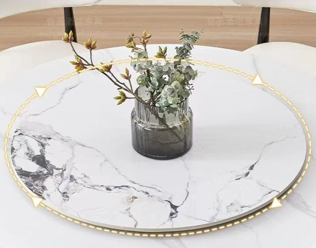Round Slate Tabletop