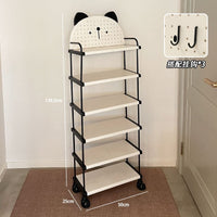 PawPal Pegboard Shoe Rack