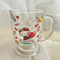Sweet Charm Clear Glass Mug
