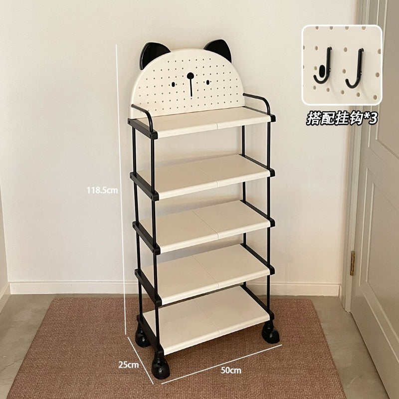 PawPal Pegboard Shoe Rack