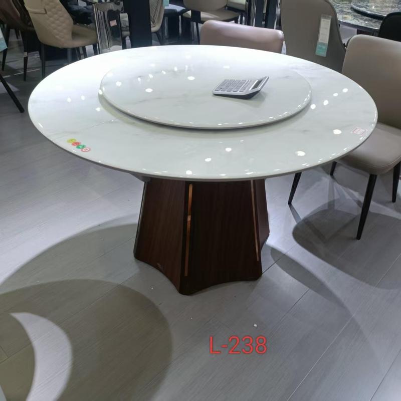 Marble Harmony Round Dining Table#L-238