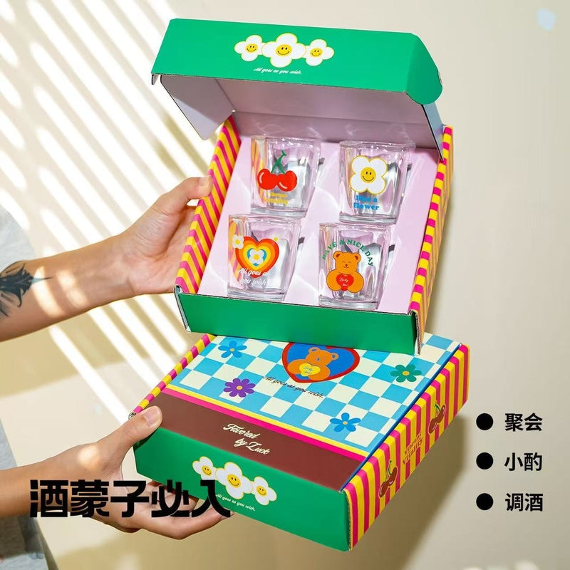 Happy Sip Shot Glass Set
