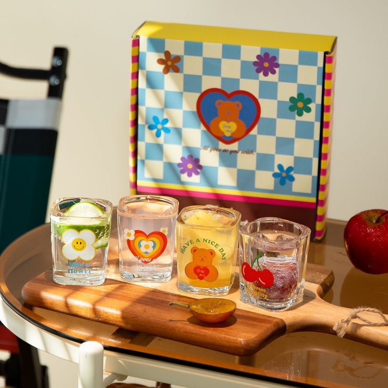 Happy Sip Shot Glass Set