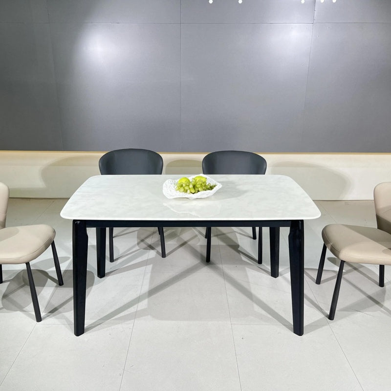 Linea Stone Rectangular Dining Table#H612